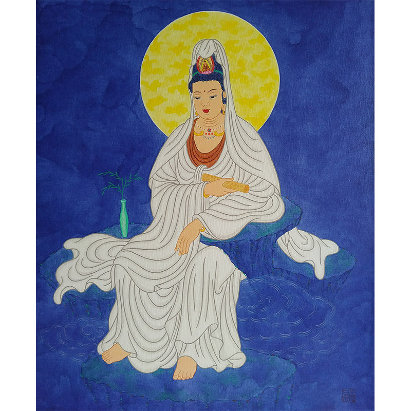 【直降50% 】双十一福利 王正甘泉 《佛教系列》著名佛教画家