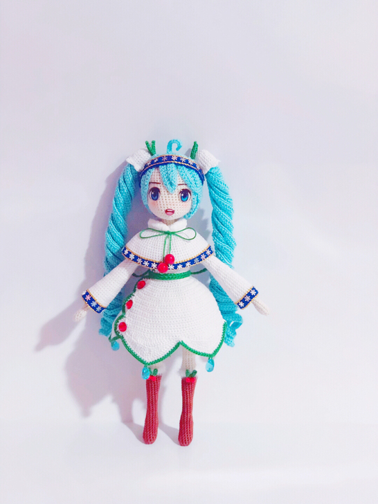 铃兰装雪初音材料包