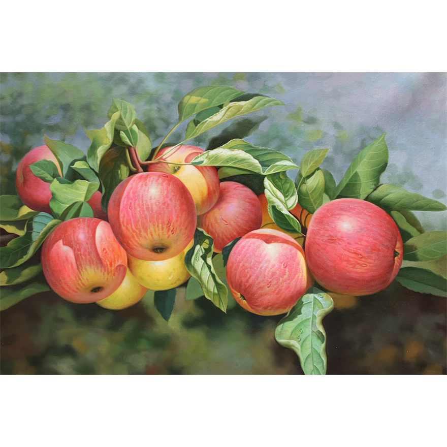 【新品】郑武贤《岁岁平安》布面油画