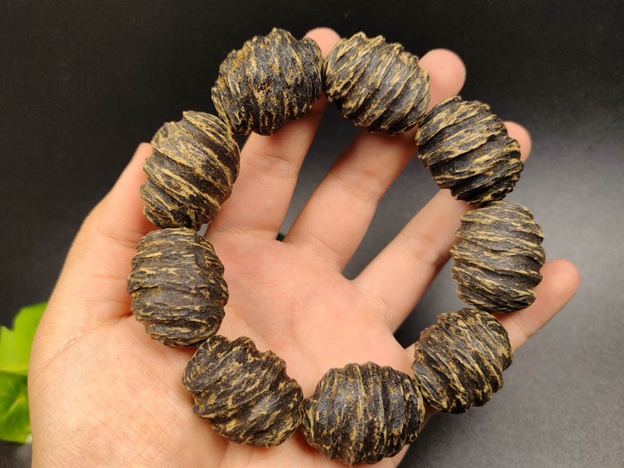 nl1212 海南瘤疤虫漏手串67.30g - 司法拍卖 - 阿里拍卖