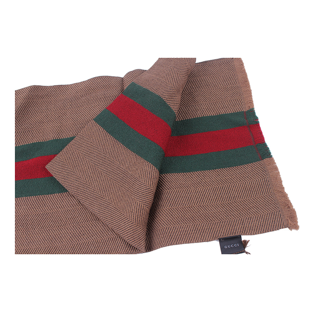 [9.9新]古驰秋冬经典款羊毛男士围巾