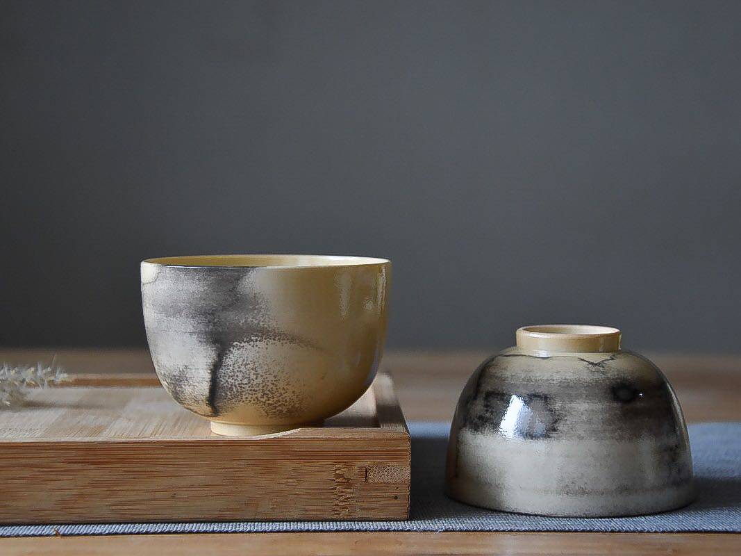 杭州工艺美术大师甄景虎老师手工柴烧功夫茶杯品茗杯单杯