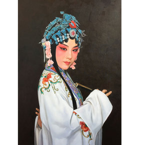 00:00当前价061280【特价油画】罗汉《秋色三》|布面油画|自由画家