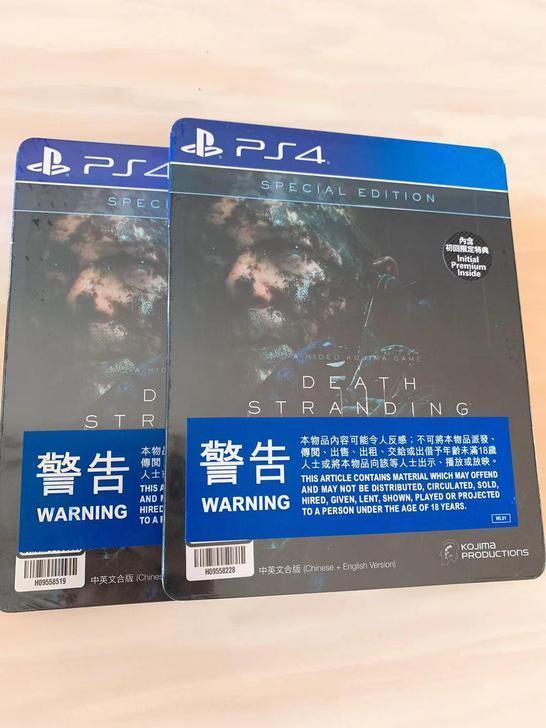 现货PS4死亡搁浅铁盒版限定版豪华版