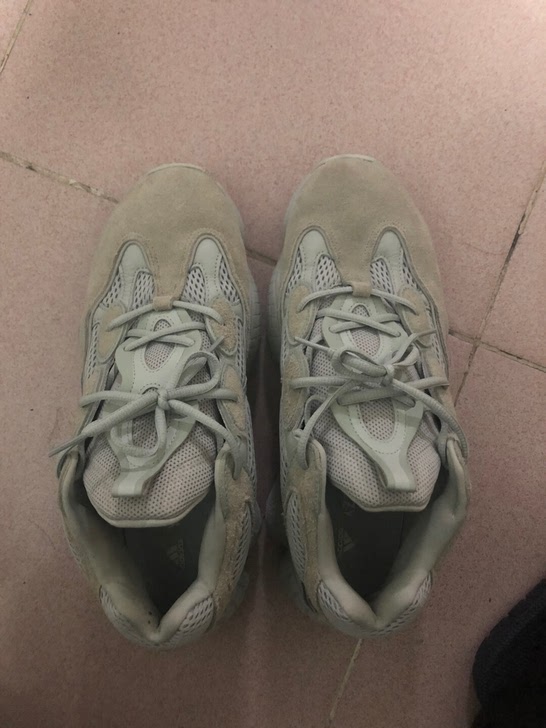 椰子yeezy500salt海盐46码半462/3自