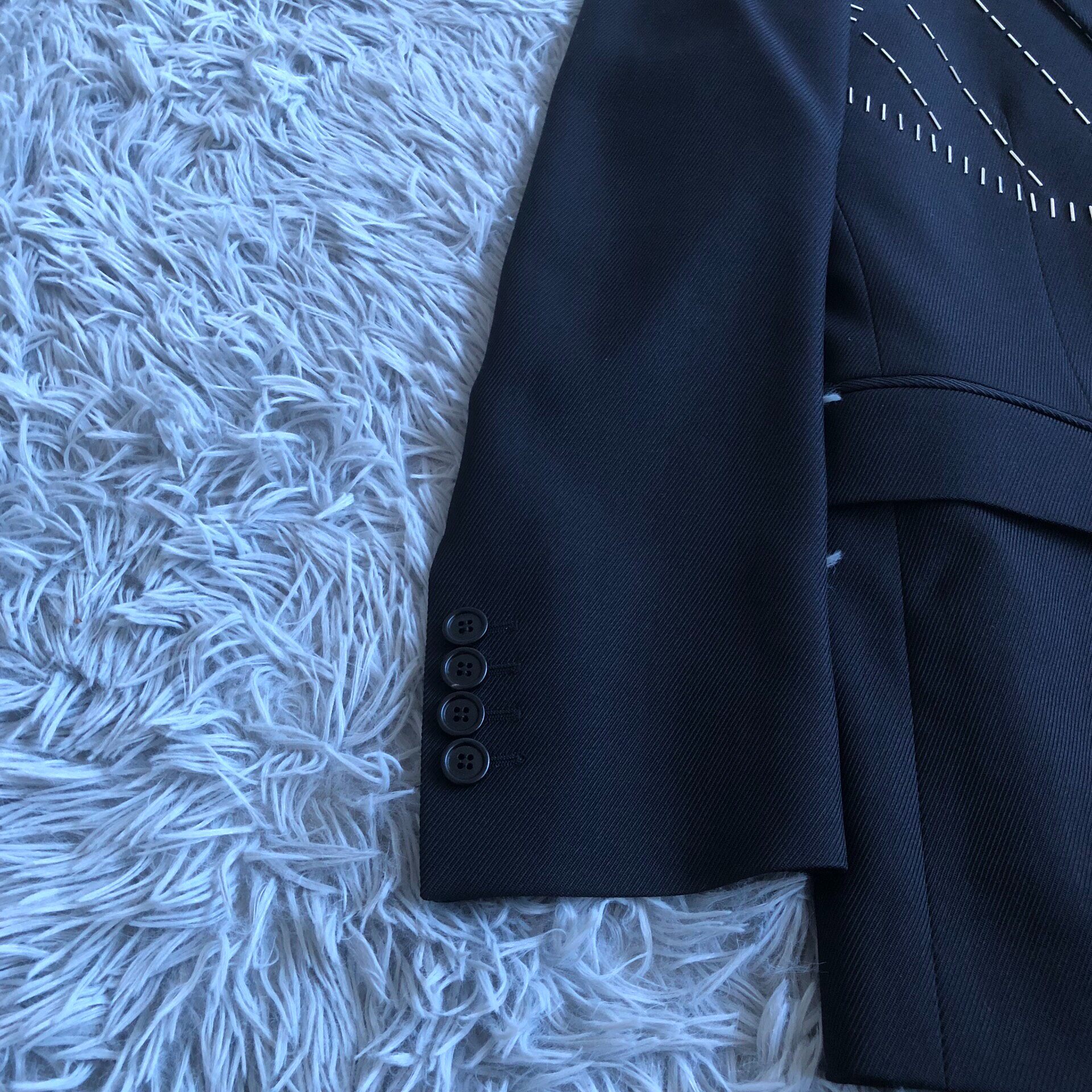 Dior Homme 17FW Two-Piece Suit — detail