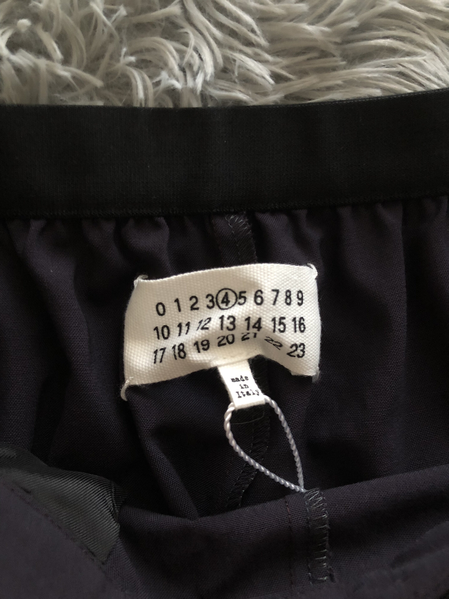 Maison Margiela 16SS Wool Straight-Leg Pants — detail