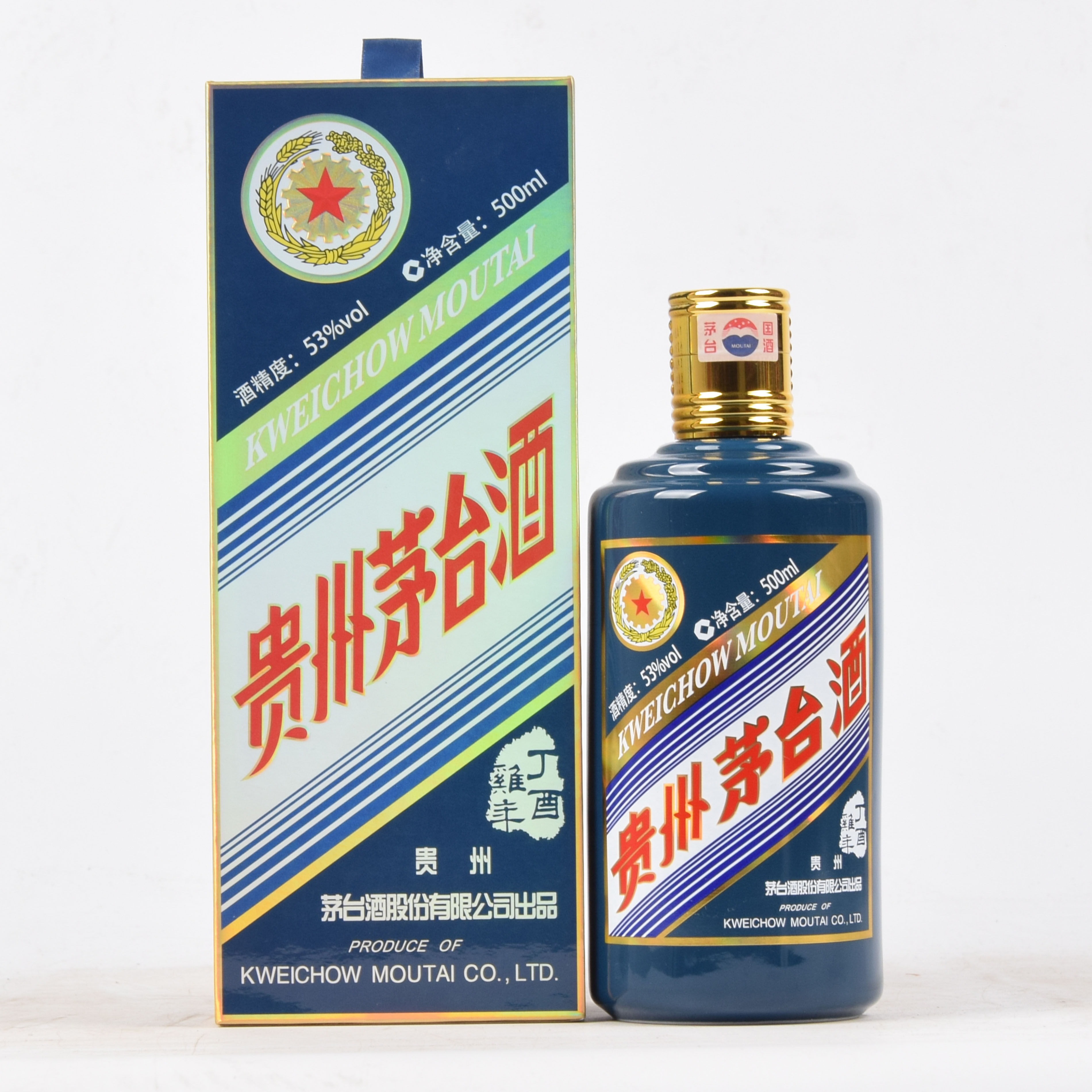 34【智瑞老酒】 2017年 贵州茅台酒 丁酉鸡年 53度500ml 1瓶