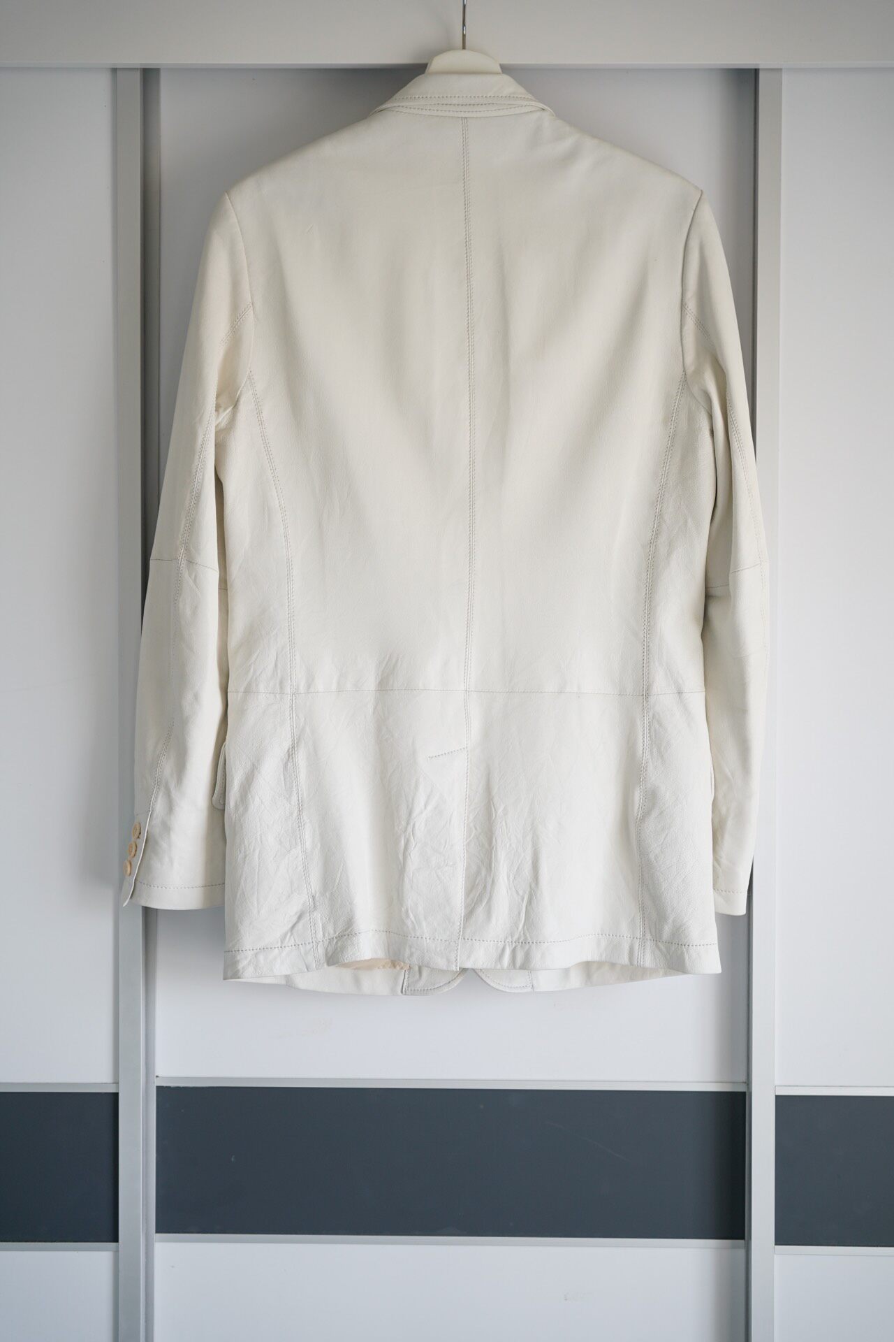 Yohji Yamamoto 2010 SS Sheepskin Blazer — front