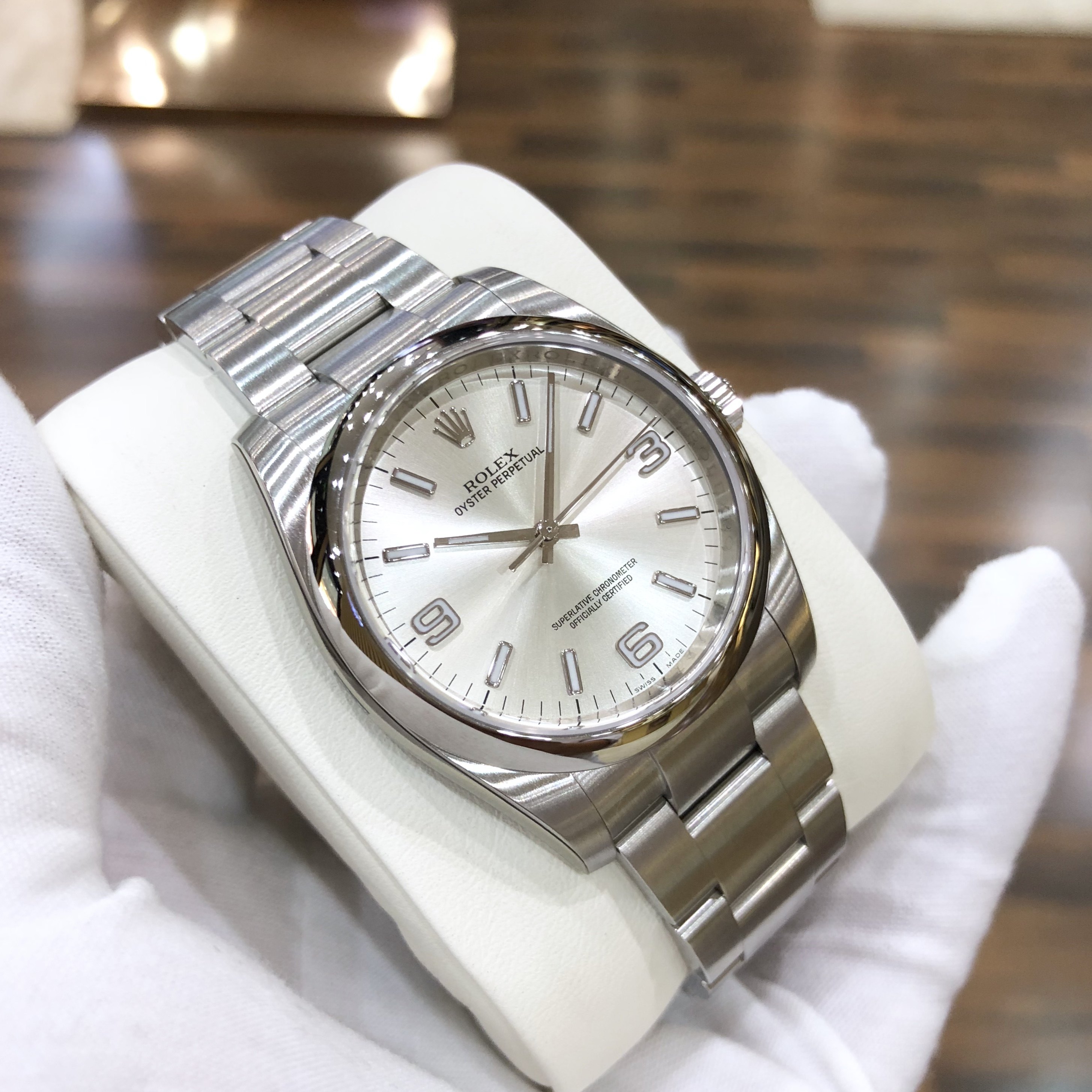 [免费送检][9.8新]劳力士手表男表蚝式恒动系列36mm精钢自动机械