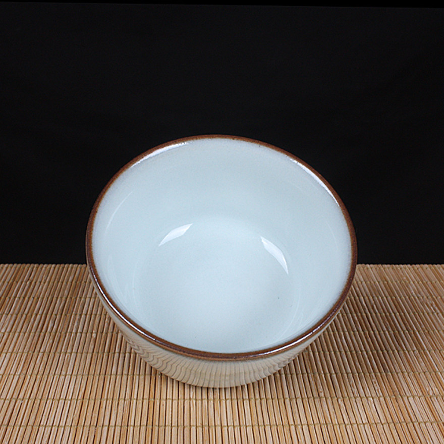 钧瓷手工敞口杯 赵士杰 河南省青年陶艺家 原产地钧窑矿石釉精品