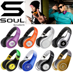 行货soul SL300HIFI重低音低音炮震动音乐发烧头戴式耳机监听耳机