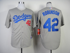 MLB棒球道奇42#ROBINSON球衣99#RYU#66PUIG#34#23Dodgers棒球服