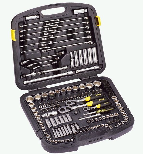 史丹利150件套筒组套机修机修工工具组合套装94181122组合套装