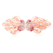 Baojing Korean hair accessories hairpin clip bow Lady hairpin rhinestone clip bridal tiara Korea jewelry