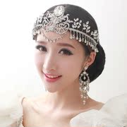 Good smart luxury Crown tiara Crown of the bride wedding jewelry wedding accessories shop with the makeup style headdress-mail