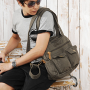 Blue space single shoulder bag Messenger bags leisure bags schoolbag Korean version flows for 2015 new man bag travel bag