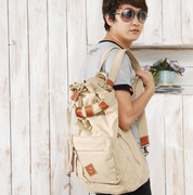 Lan Gefan cloth bag 2015 new city boy School of Korean backpack men's casual bag backpack