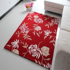 加厚加密手工腈纶地毯卧室地毯茶几地毯客厅地毯可定做