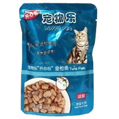 特价！宠物乐猫用开心包 金枪鱼味成猫用妙封包 100g 鲜封包 湿粮