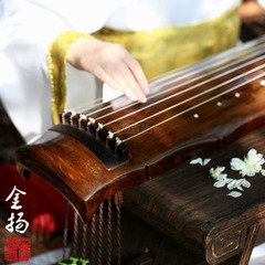 【金扬古琴】老杉木古琴竹节式 专业演奏琴 音韵佳 包邮送16 特价