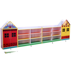 多啦A梦米奇小熊玩具组合柜 幼儿园专用组合柜 卡通玩具柜