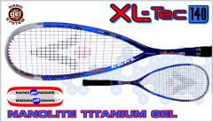 英国正品KARAKAL波斯猫真正纳米钛碳XL Tec 140 全碳素壁球拍包邮