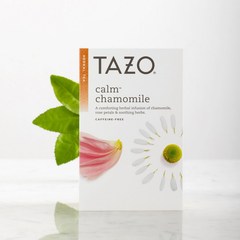 星巴克 Tazo 泰舒Calm安神茶 无咖啡因安神助眠 茶包 单包