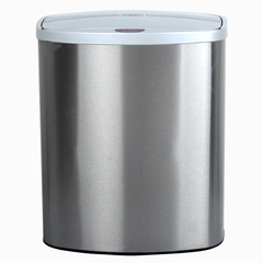 欧本不锈钢智能感应垃圾桶家庭电动垃圾桶创意时尚客厅厨房卧室