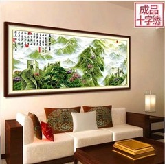 电脑十字绣成品厂家直销 装饰画 礼品画 盛世中华 精华版水洗成品