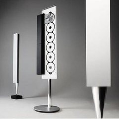 上海现货Bang & Olufsen天籁铅笔B＆O柱形有源音箱BeoLab 8000