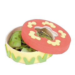 幼儿园手绘白坯 diy纯白色风筒创意 动手涂色 玩具批发6个ef00765