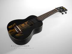 KALA KA-STIKI 21寸 提基头像 ukulele 尤克里里 个性黑色