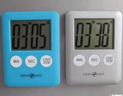 出口日本厨房定时器 小巧定时器 倒记时器 大屏目定r器 99分59秒