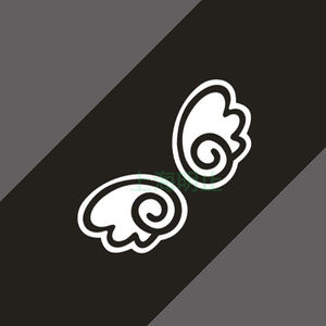 天使翅膀车贴价格