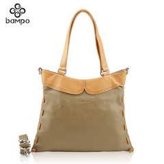 Banpo ornaments new branded bags header layer of leather leather fashion color Crossbody shoulder bag