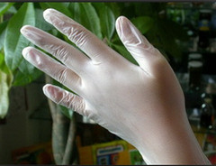 橡胶防护劳保手套乳胶一次性防水防污清洁食品加工PVC工业手套