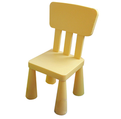阿木童儿童桌椅/儿童凳子/儿童椅子/儿童家具 组装椅子黄色