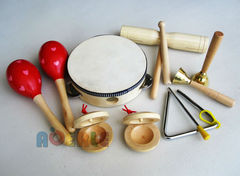 奥尔夫乐器正品组合儿童打击音乐教具早教园三句半道具6件套装