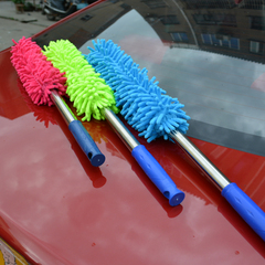 汽车可用伸缩蜡拖把刷子汽车用品除尘车掸子擦车洗车蜡刷清洁工具