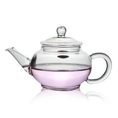 正品 创意茶具 手工耐热玻璃功夫茶具 玻璃茶具 茶壶 6人壶,挂簧