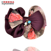 Package mail smiling Korean butterflies first clip top clip headgear Korea cross hairpin hair accessories clips side clips jewelry