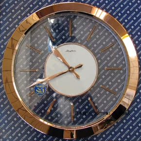 正品rhythm 日本丽声钟 4mh786-33 卡通挂钟 整点音乐 小熊转动