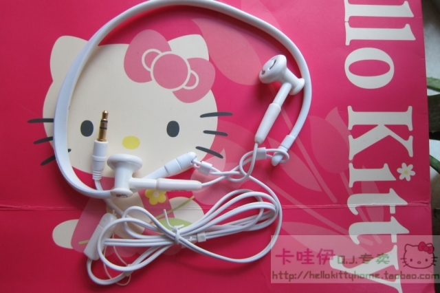 原装Hello Kitty MP3/MP4 耳机 清货在类目 影音电器, MP3/MP4耳机中 - 来自Buy2taobao.com提供专业的淘宝代购服务