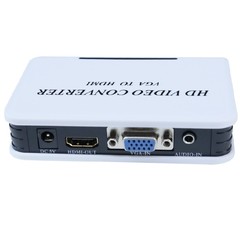 VGA转HDMI 视频转换器带音频 VGA输入HDMI输出 hdmi转vga转换器