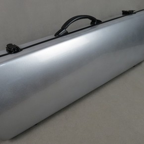 包邮银色玻璃钢小提琴盒~高档烤漆 小提琴琴盒4/4 3/4 1/2 1/4