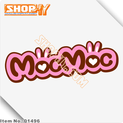 [SHOPHY车贴贴纸]01496Mocmoc~摩丝娃娃20CM