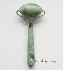 天然岫玉美容器 按摩器 大号 玉石按摩器 天然玉石正品