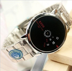 KEDE可的 韩版潮流时尚男表转盘系列休闲男士手表 专柜正品