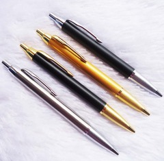 特价促销 金属按动帕克圆珠笔 自动原子笔可换签字笔芯 多色可选